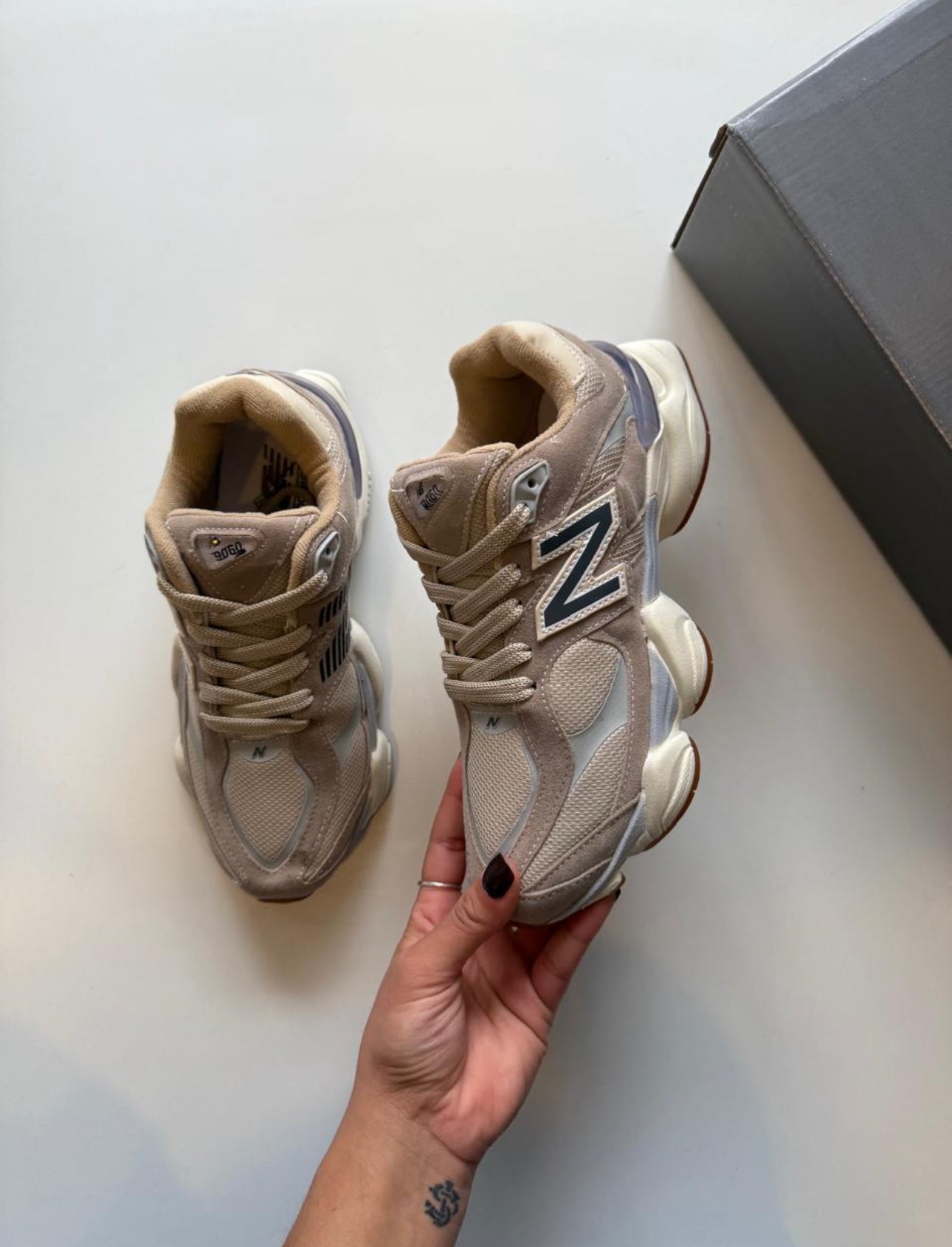 New balance beige